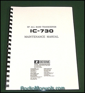 Icom IC-730 Service Manual - Click Image to Close